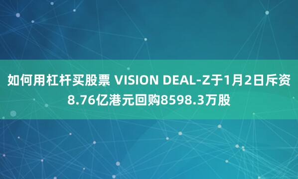 如何用杠杆买股票 VISION DEAL-Z于1月2日斥资8.76亿港元回购8598.3万股